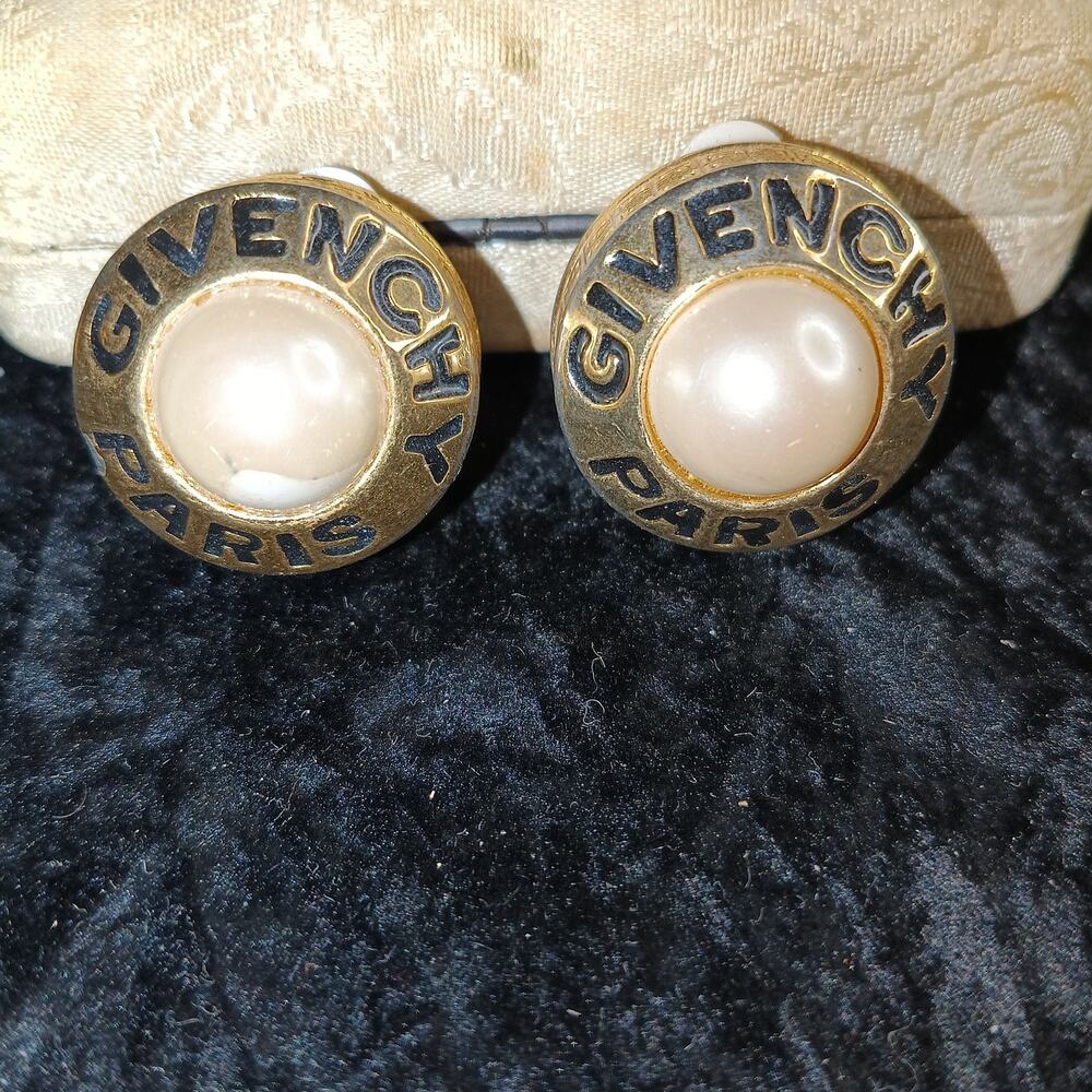 Givenchy Vintage Clip-on Earrings